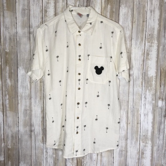 Junk Food Clothing Other - *Final* JunkFood X Disney Basic White Button Down